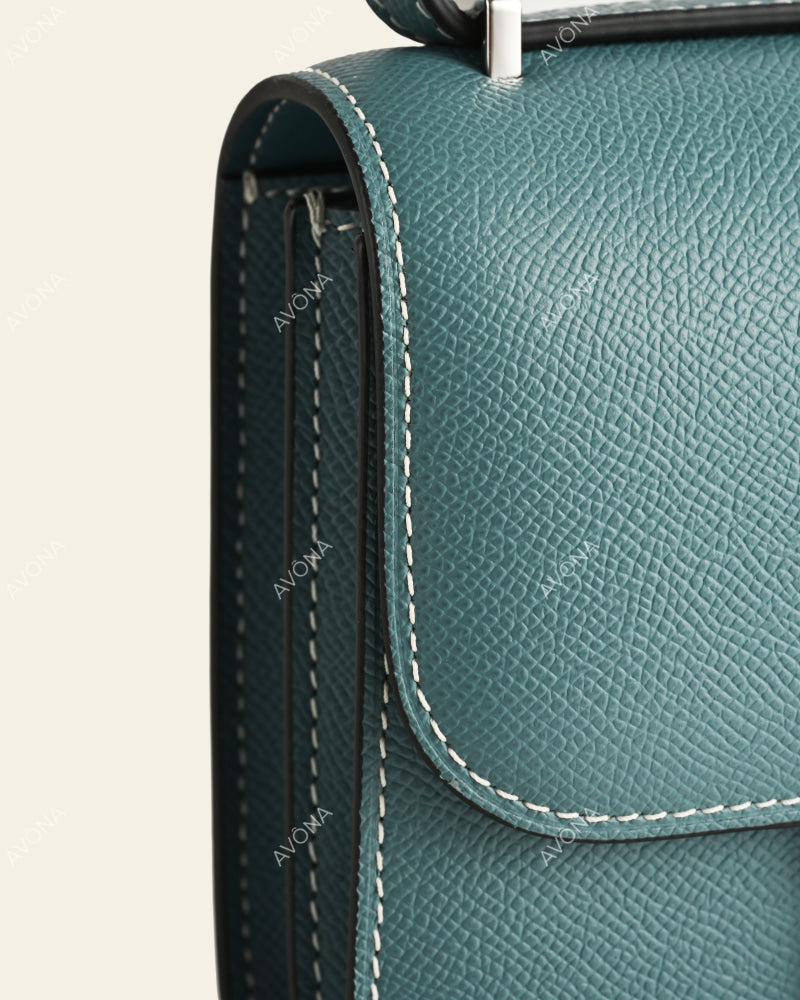 VENICE DENIM BLUE - XS (18x16x4cm) / SILVER