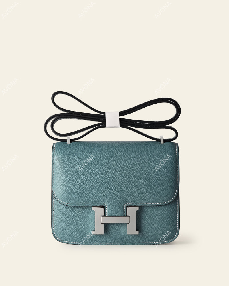 VENICE DENIM BLUE - XS (18x16x4cm) / SILVER
