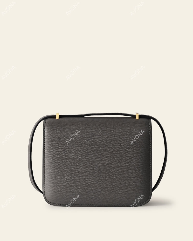 VENICE GRAPHITE - XS (18x16x4cm) / GOLD