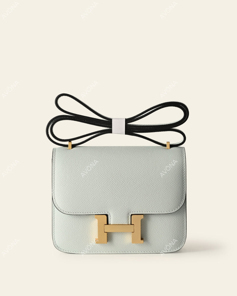 VENICE LINEN BLUE - XS (18x16x4cm) / GOLD