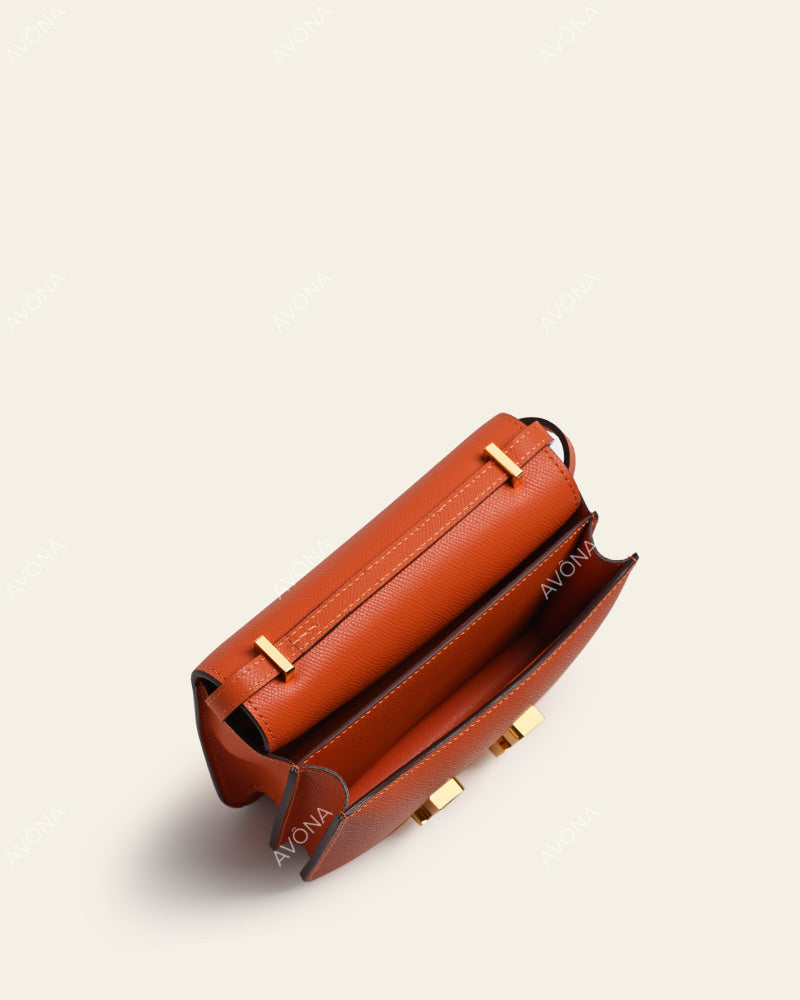 VENICE ORANGE - XS (18x16x4cm) / GOLD