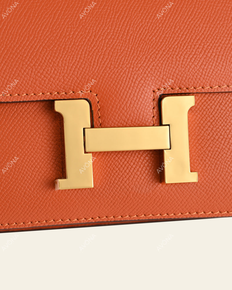 VENICE ORANGE - XS (18x16x4cm) / GOLD