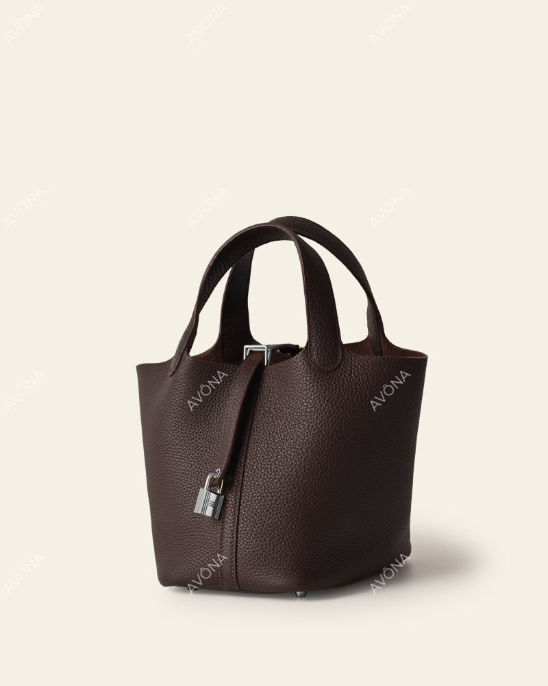 VIENNA EBONY - S - (W 18 × H 14 × D 17 cm) / SILVER