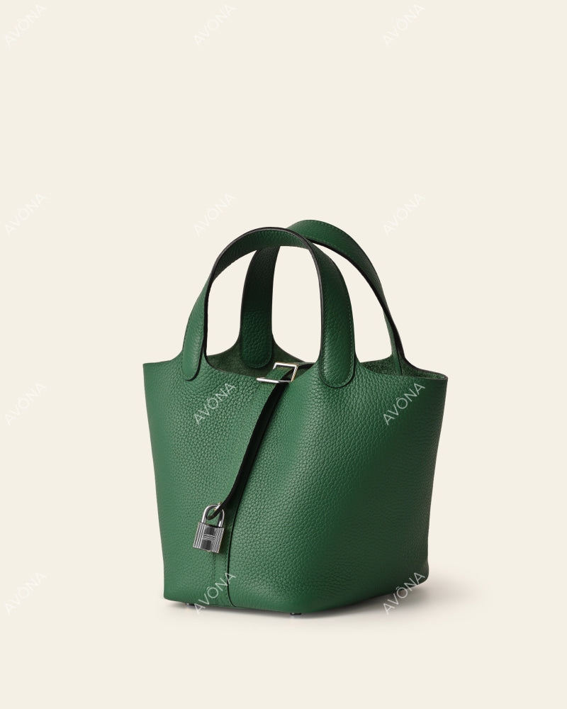 VIENNA EMERALD - S - (W 18 × H 14 × D 17 cm) / SILVER
