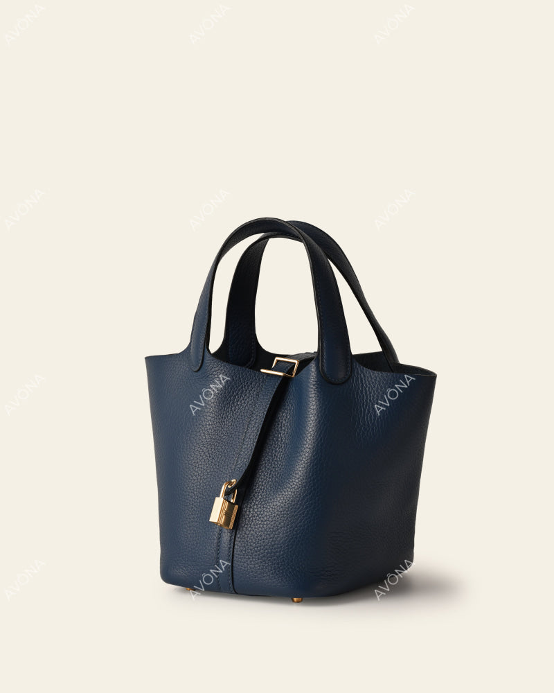 VIENNA MIDNIGHT BLUE - S - (W 18 × H 14 × D 17 cm) / GOLD
