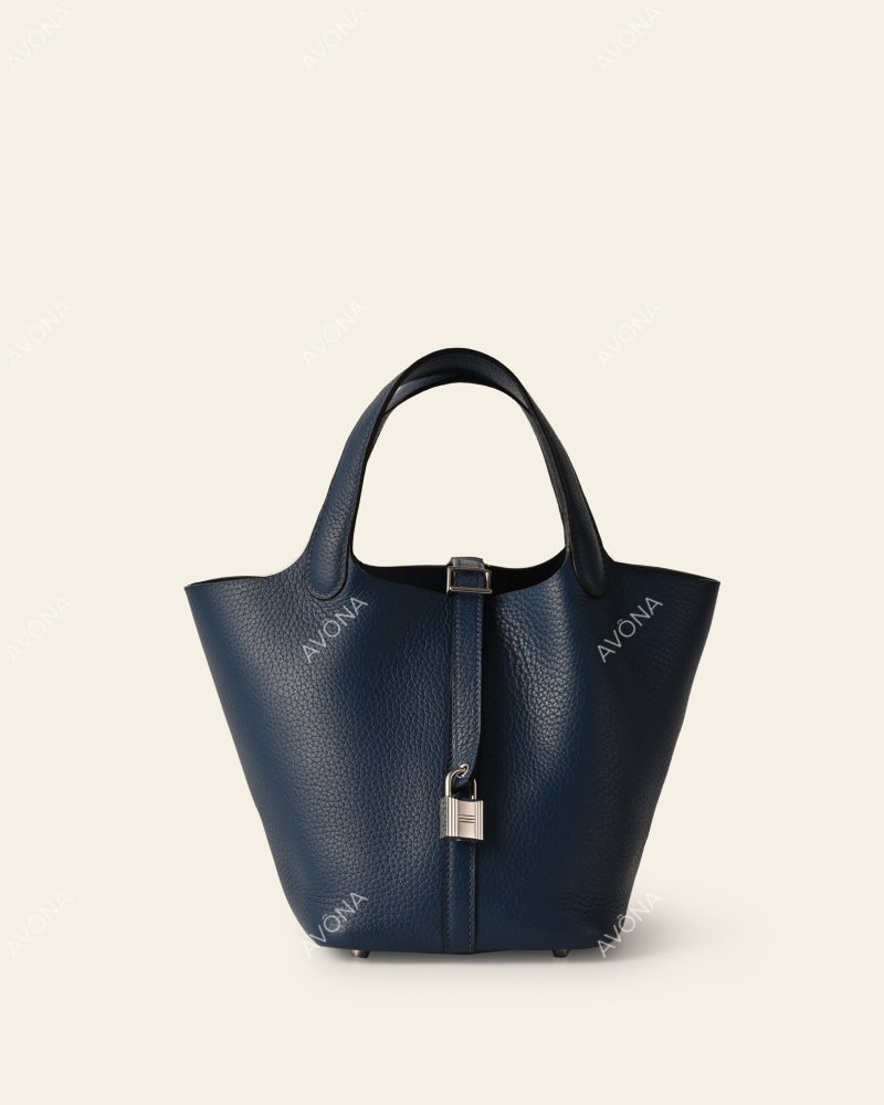 VIENNA MIDNIGHT BLUE - S - (W 18 × H 14 × D 17 cm) / SILVER